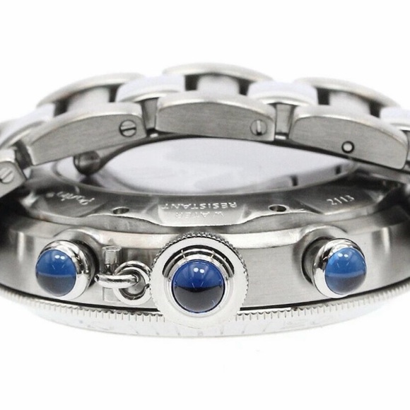 Cartier , Pasha De Cartier mens Watch with Blue Details - Picture 2 of 6